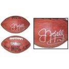 Jim Kelly Autographed Official Wilson NFL Game Football by
