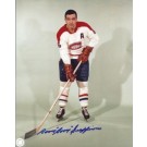 Boom Boom Geoffrion Autographed Montreal Canadians 8" x 10" Photograph... by
