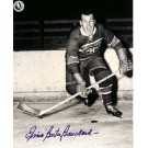 Butch Bouchard Autographed Montreal Canadians "Action" 8" x 10"... by