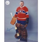 Gump Worsley Autographed Montreal Canadians 8" x 10" Photograph Hall of Famer... by