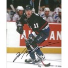 Mark Messier "Action" Autographed Vancouver Canucks 8" x 10"... by
