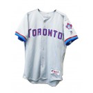 Toronto Blue Jays Major League Baseball Authentic Blank Jersey from Majestic Athletic by