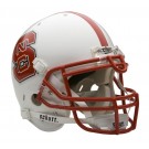 North Carolina State Wolfpack NCAA Schutt Full Size Authentic Football Helmet by