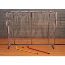 46"H x 58"D x 18"D Mid-Size Hockey Goals - 1 Pair by