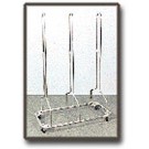 54" L x 24" W x 6' H Oversize Shoulder Pad Rack (Holds 50 to 60 Pads) by