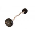 Tri-Grip Curl Bars - Urethane Encased (20-110 lb. Set) from TKO Sports by