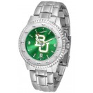 Baylor Bears Competitor AnoChrome Men's Watch with Steel Band by