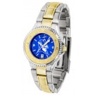 Duke Blue Devils Competitor AnoChrome Ladies Watch with Two-Tone Band by