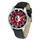 Florida State Seminoles Competitor AnoChrome Men's Watch with Nylon/Leather Band and... by