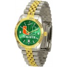 Miami Hurricanes Executive AnoChrome Men's Watch by