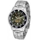UCF (Central Florida) Knights Competitor AnoChrome Men's Watch with Steel Band and Colored... by
