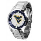 West Virginia Mountaineers Titan Steel Watch by