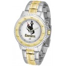 Wyoming Cowboys Competitor Two Tone Watch by