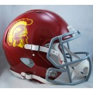 USC Trojans NCAA Authentic Speed Revolution Full Size Football Helmet from Riddell by