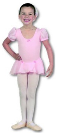 Danshuz Children's Puff Sleeve Dance Dress
