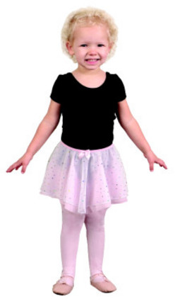Danshuz Children's Double Layer Skirt with Hologram