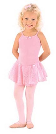 Danshuz Youth Camisole Dress with Hologram Skirt
