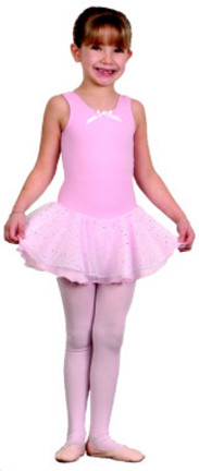 Danshuz Children's Tank Dress with Hologram Skirt