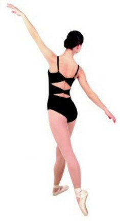 Danshuz Children's BLACK Camisole Leotard