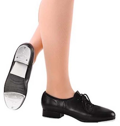 Danshuz Adult Black Slammer Tap Shoes