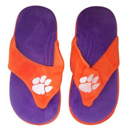 Clemson Tigers Comfy Flop Slippers