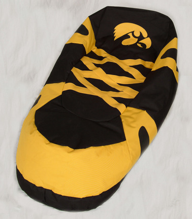 Iowa Hawkeyes Comfy Feet "Big Foot" Bean Bag Boot (Slipper) Chair