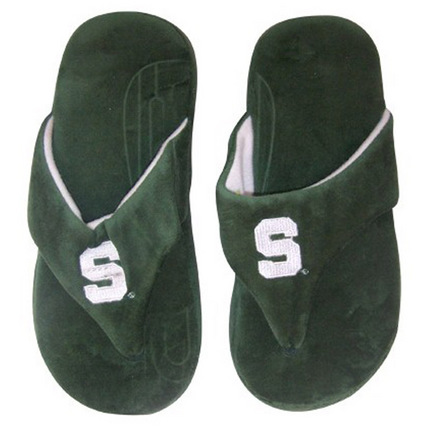 Michigan State Spartans Comfy Flop Slippers