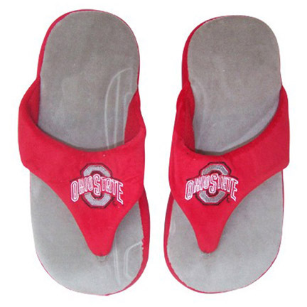 Ohio State Buckeyes Comfy Flop Slippers