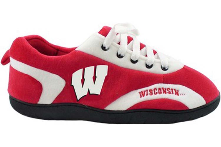Wisconsin Badgers All Around Slippers
