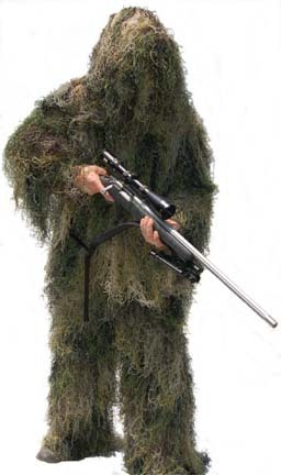 Special Ops Woodland All Season Paintball Ghillie / Hunter Suit Medium