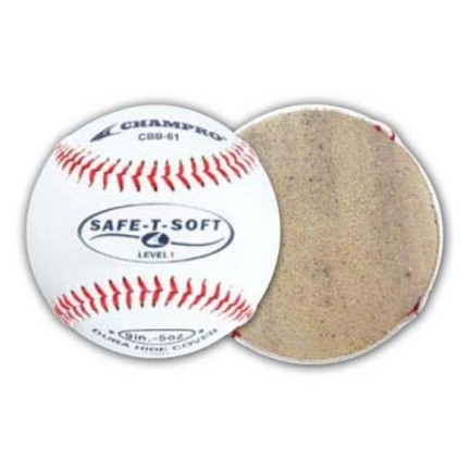9" Champro Safe-T-Soft Baseballs - 1 Dozen