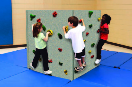 Tyke Tower With Mats from Everlast Climbing
