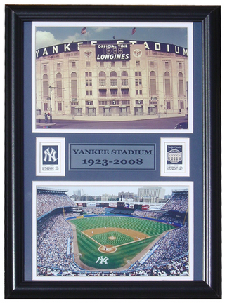 New York Yankees Stadium Deluxe Framed Dual 8" x 10" Photographs