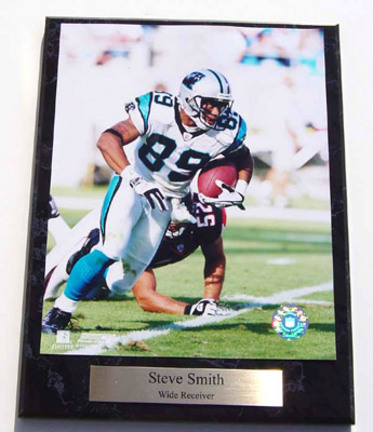 Steve Smith Photograph Nested on a 9" x 12" Plaque