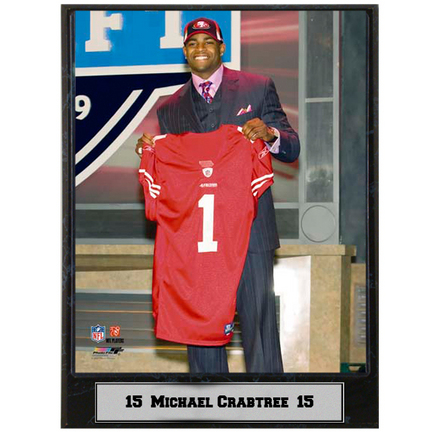 Michael Crabtree Photograph Nested on a 9" x 12" Plaque 