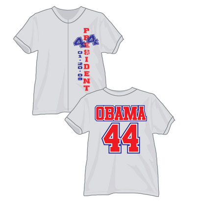 Barack Obama 44th President Jersey