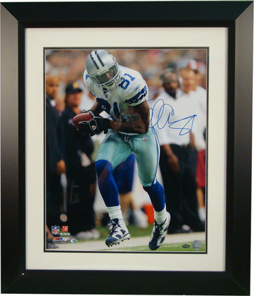 Terrell Owens Autographed 16" x 20" Photograph in a Deluxe Frame 