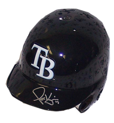 Scott Kazmir Autographed Mini Batting Helmet