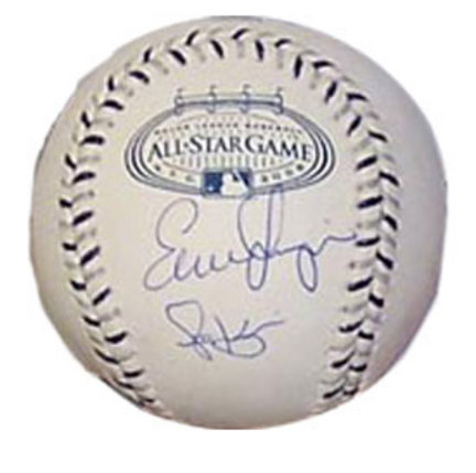 Evan Longoria and Scott Kazmir "All-Star" Autographed Baseball
