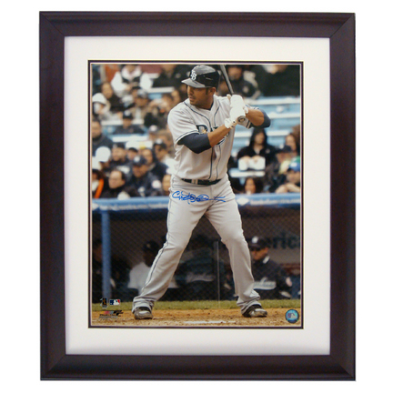 Carlos Pena Autographed 16" x 20" Deluxe Framed Photograph