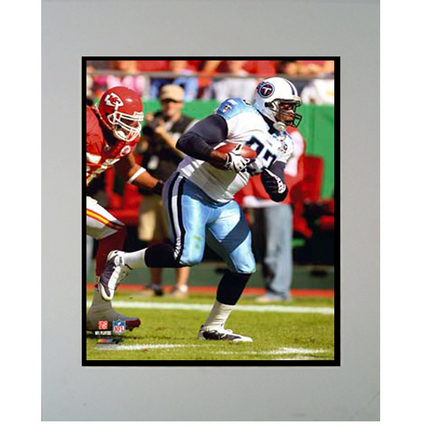 Alge Crumpler "vs. Kansas City Chiefs" Photograph Nested on a 9" x 12" Plaque