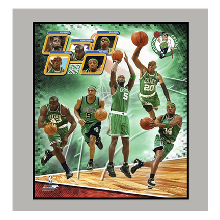 2009 Boston Celtics Photograph 11" x 14" Matted Photograph (Unframed)