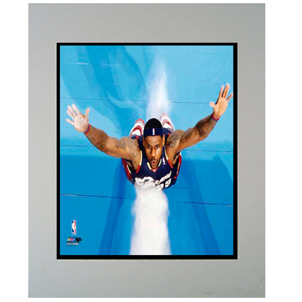 LeBron James "Superman" 11" x 14" Matted Photograph (Unframed)