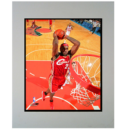 LeBron James 11" x 14" Matted Photograph (Unframed)