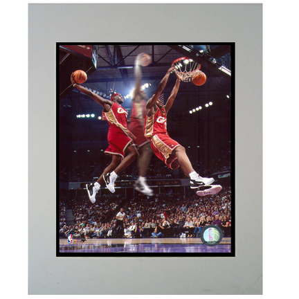 LeBron James Photograph 11" x 14" Matted Photograph (Unframed)