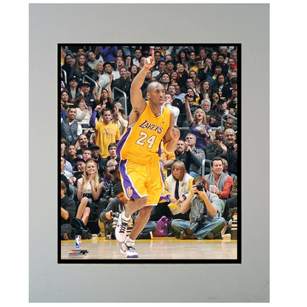 Kobe Bryant "Gold Jersey" 11" x 14" Matted Photograph (Unframed)