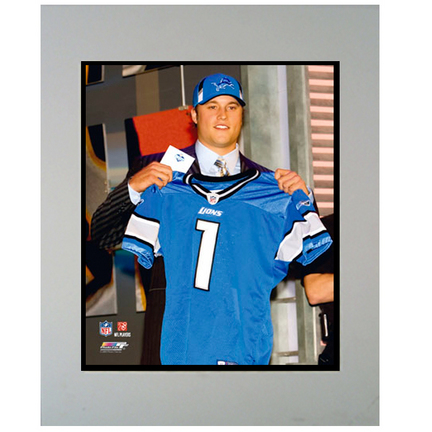 Matthew Stafford Photograph 11" x 14" Matted Photograph (Unframed)