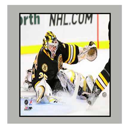 Manny Fernandez Boston Bruins "Black Jersey" 11" x 14" Matted Photograph (Unframed)
