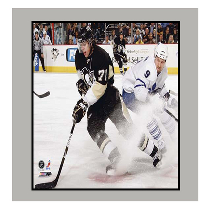 Evgeni Malkin Pittsburgh Penguins "Black Jersey" 11" x 14" Matted Photograph (Unframed)