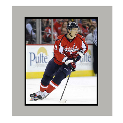 Alexander Semin Washington Capitals "Red Jersey" 11" x 14" Matted Photograph (Unframed)
